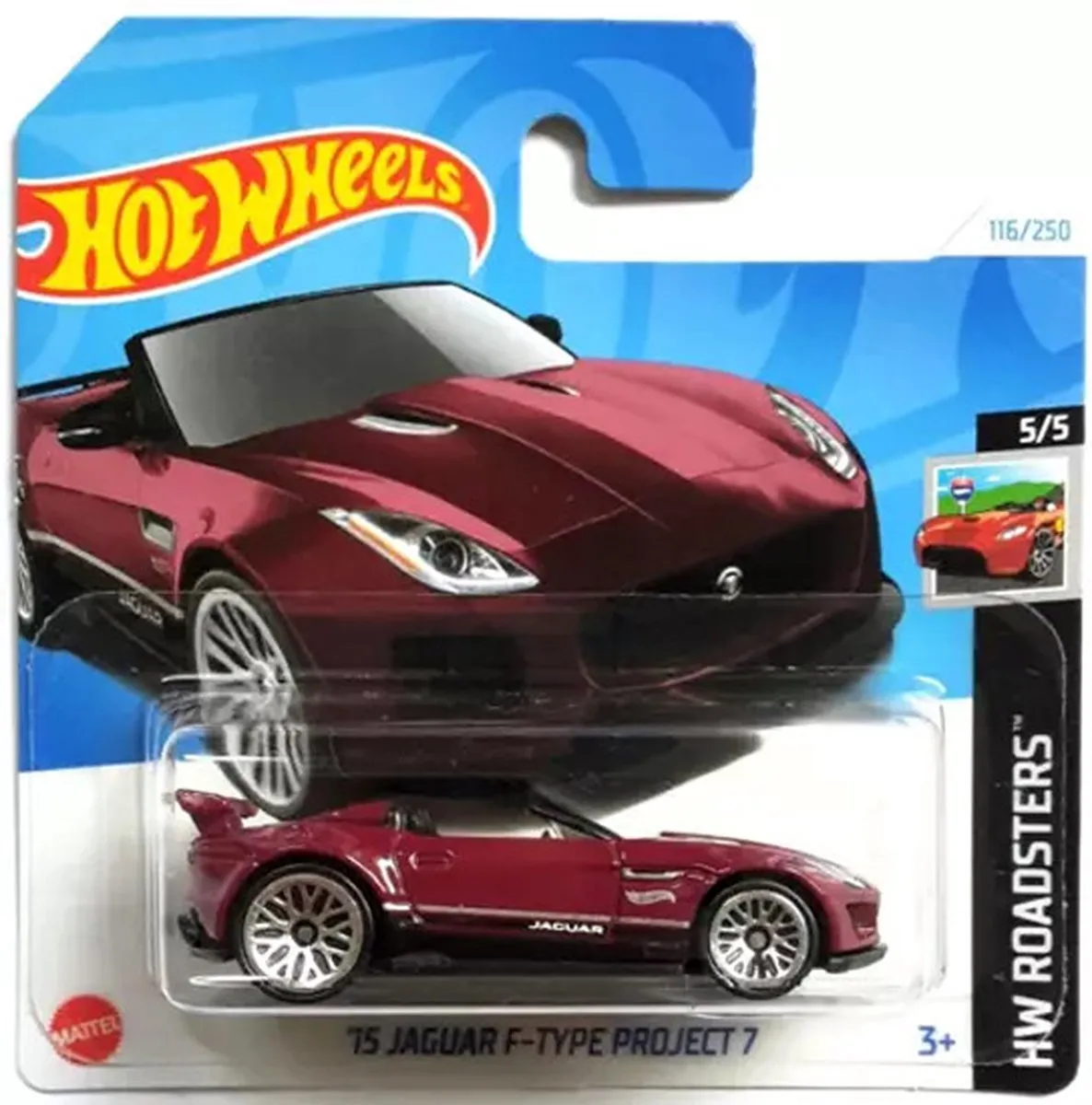 Hot Wheels Jaguar F-Type Project 7 1:64