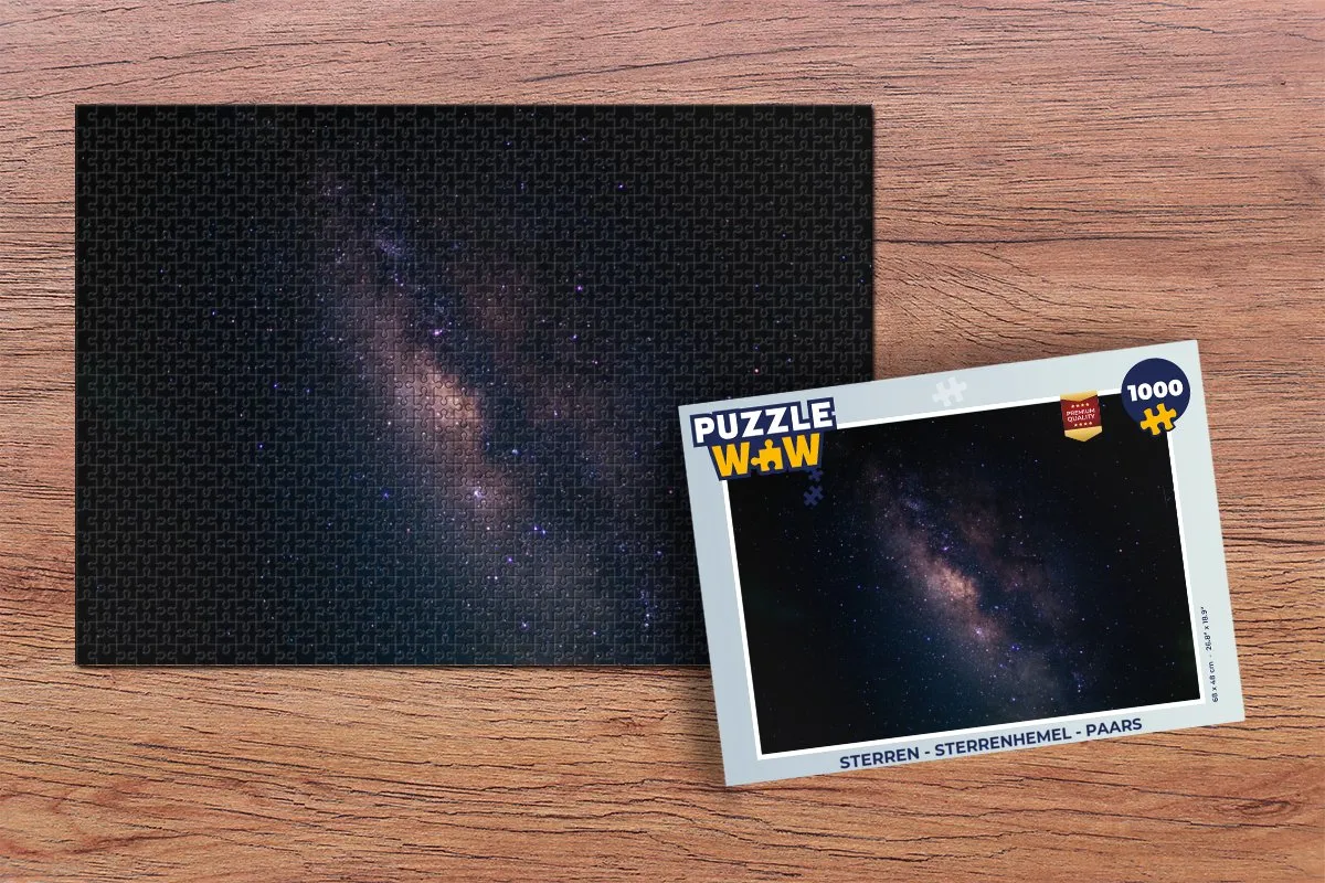 PuzzleWow Sterrenhemel Legpuzzel 1000 Stuks - Multicolor
