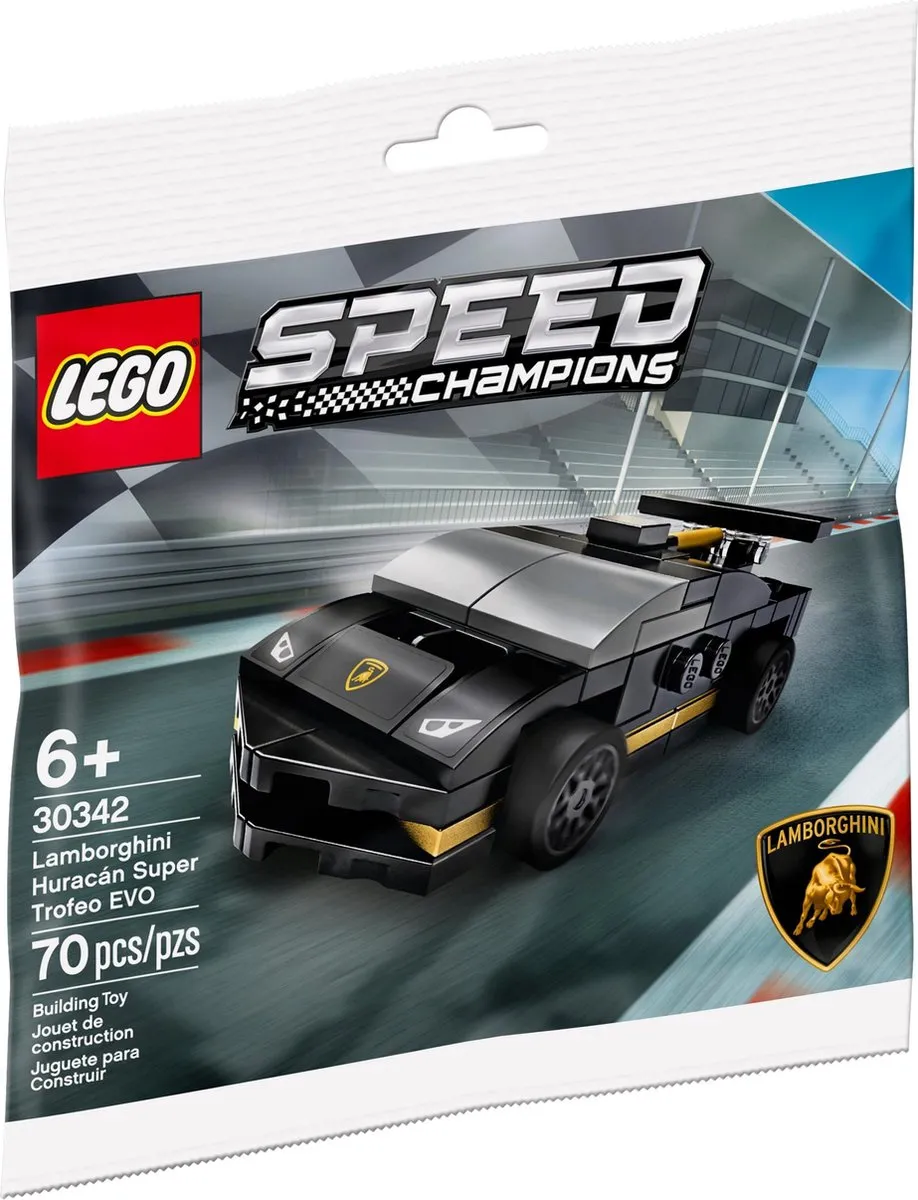 LEGO Speed Champions 30342 Lamborghini Huracán Super Trofeo EVO