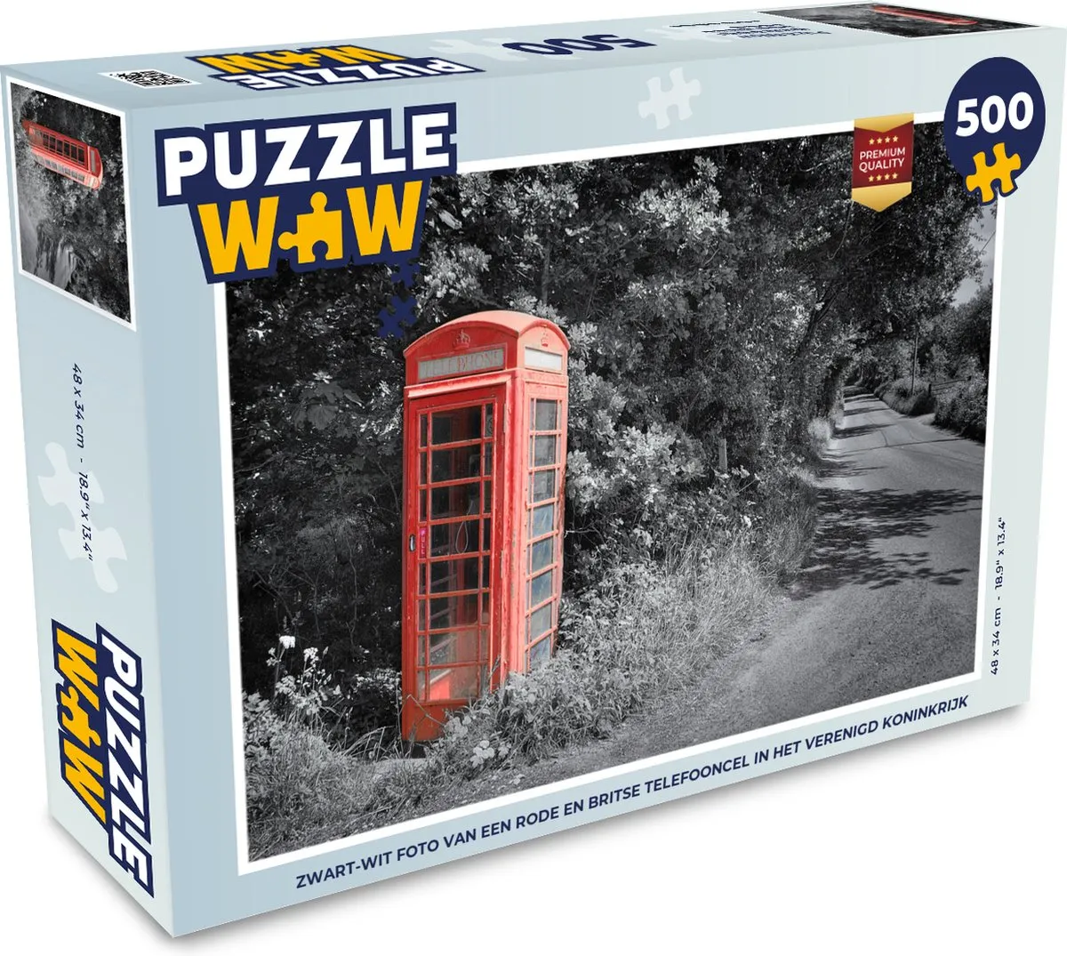 PuzzleWow Legpuzzel 500 Stuks
