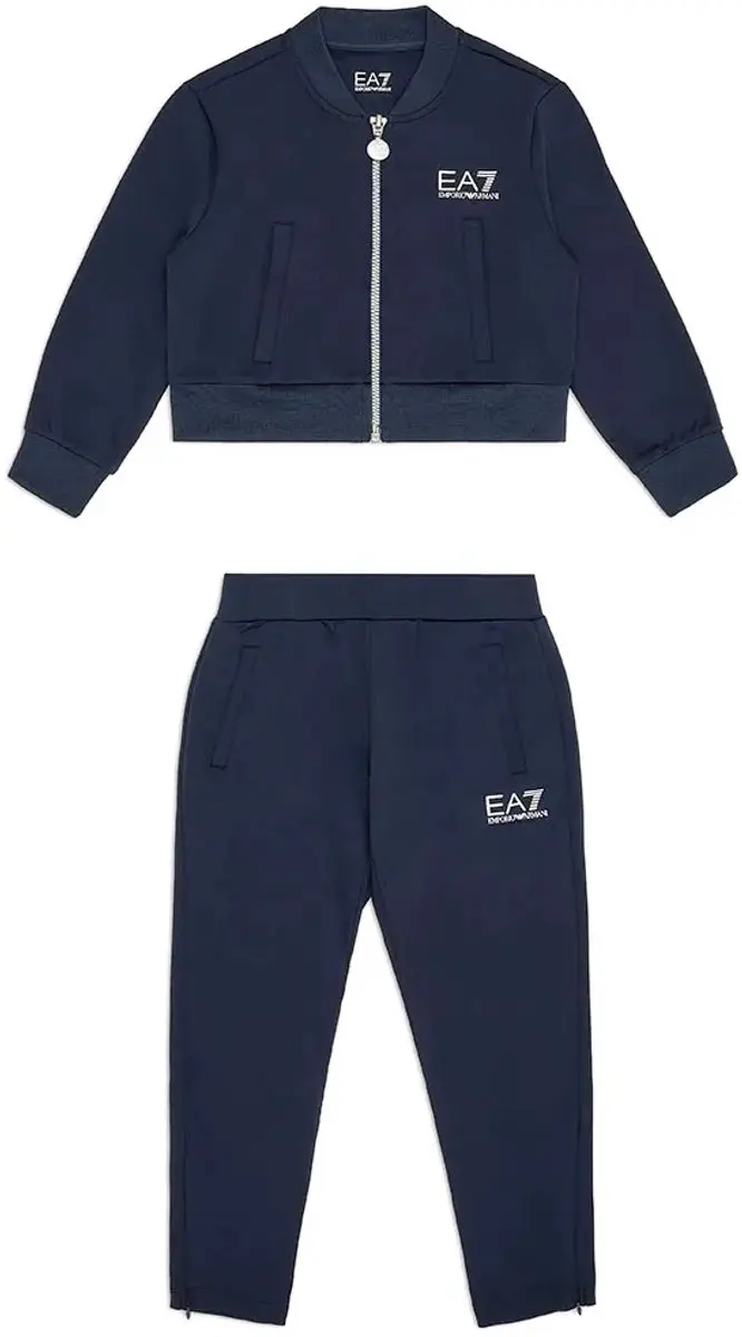 Ea7 Emporio Armani 7g000111_af12114 Trainingspak Blauw 8 Years Meisje