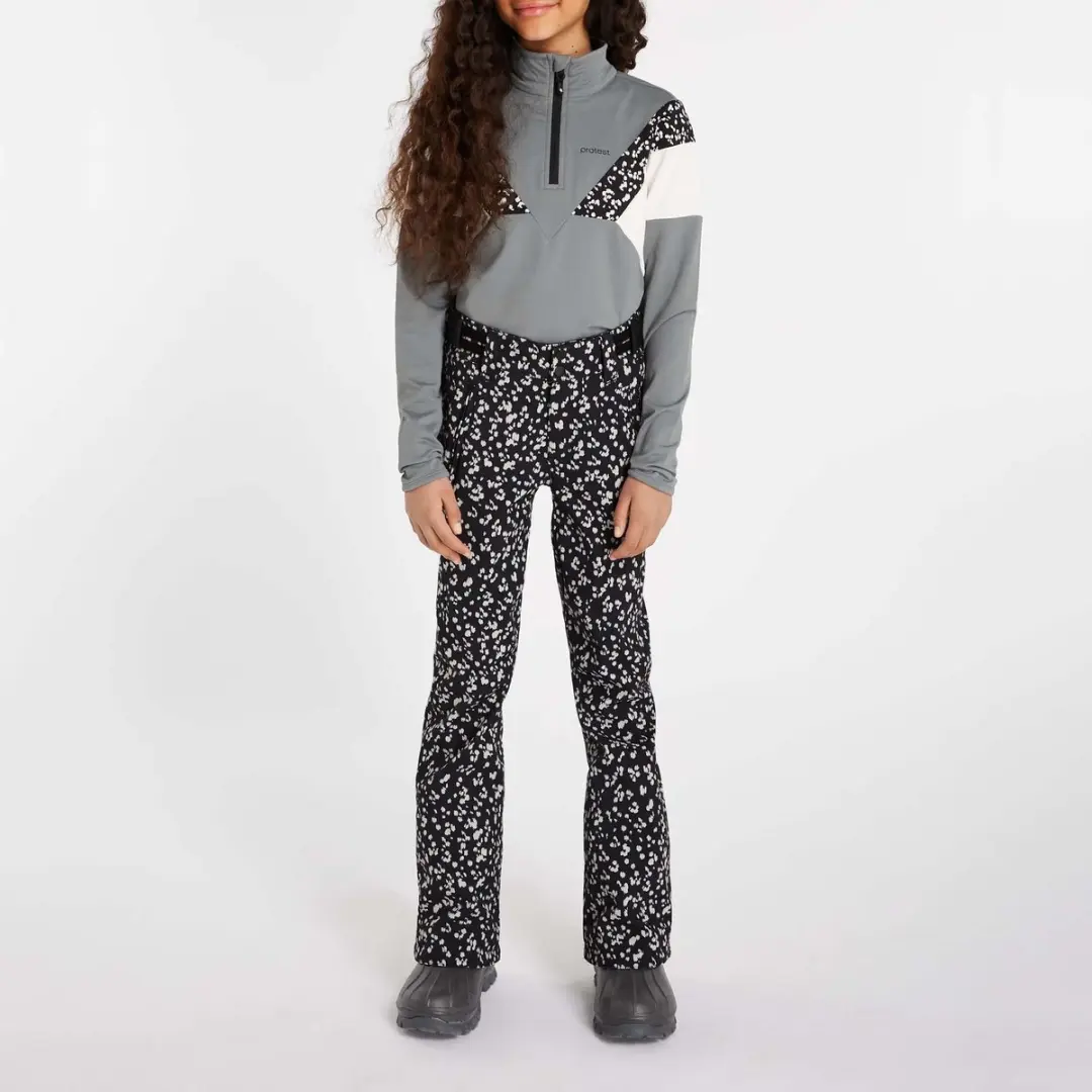 Protest PRTCLASSY JR Meisjes Ski- en Snowboardbroek 152 - True Black - afbeelding 6 van 6