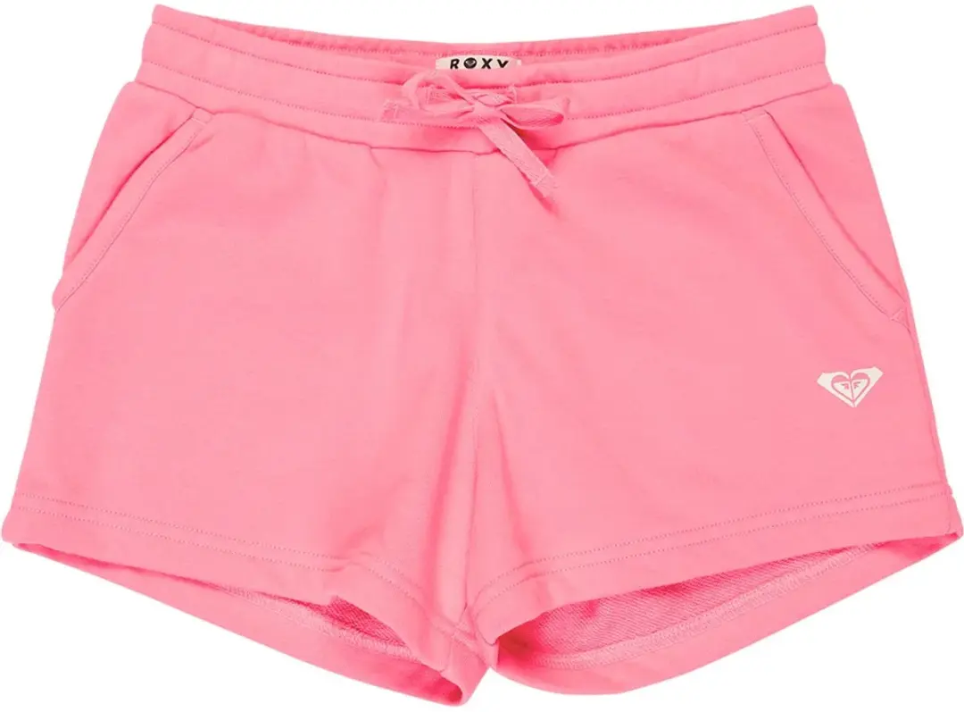 Roxy Surf Feeling Terry Korte Sportbroek Roze 14 Years Meisje
