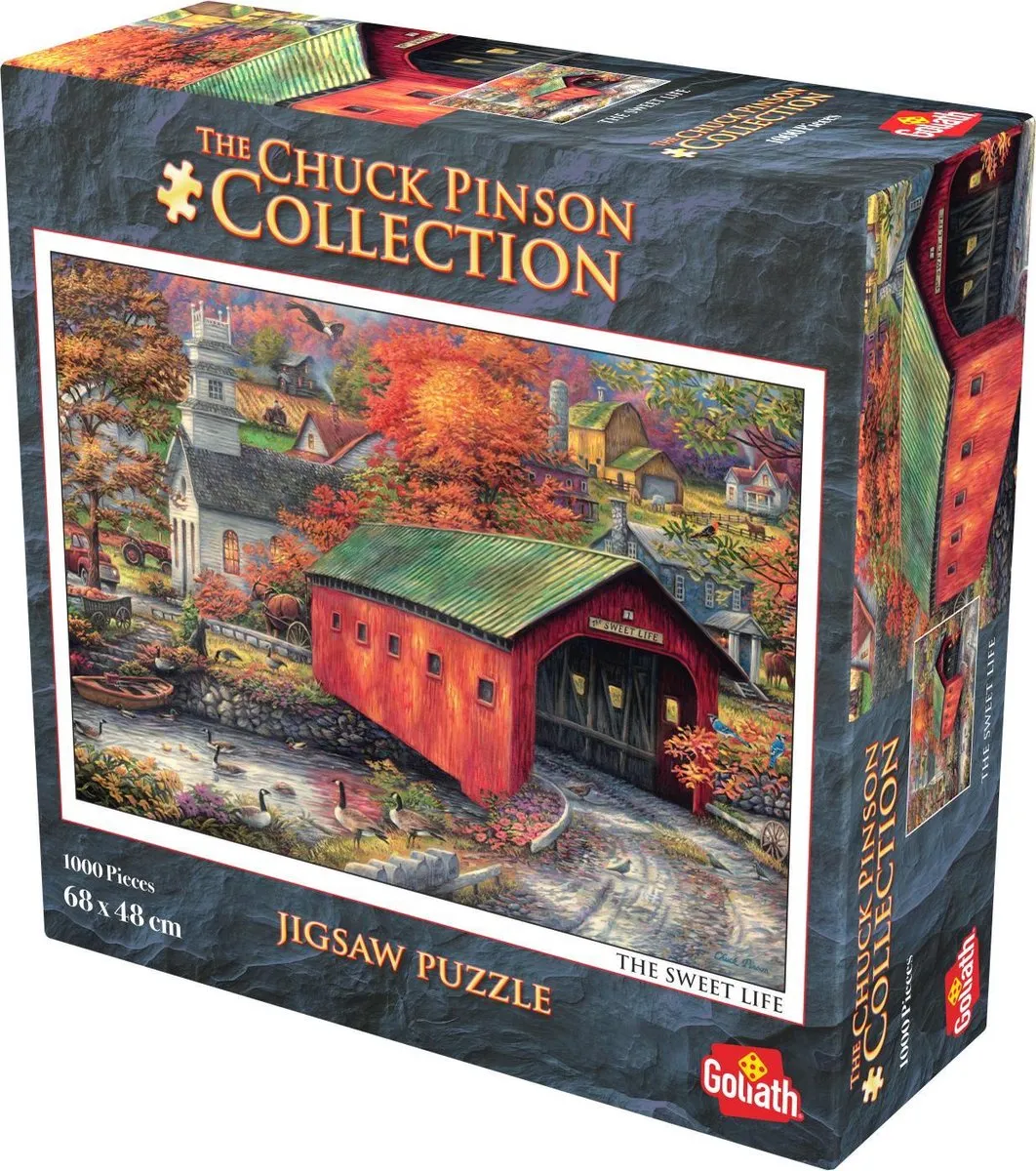 Goliath Chuck Pinson The Sweet Life Puzzel 1000 Stuks - Multicolor