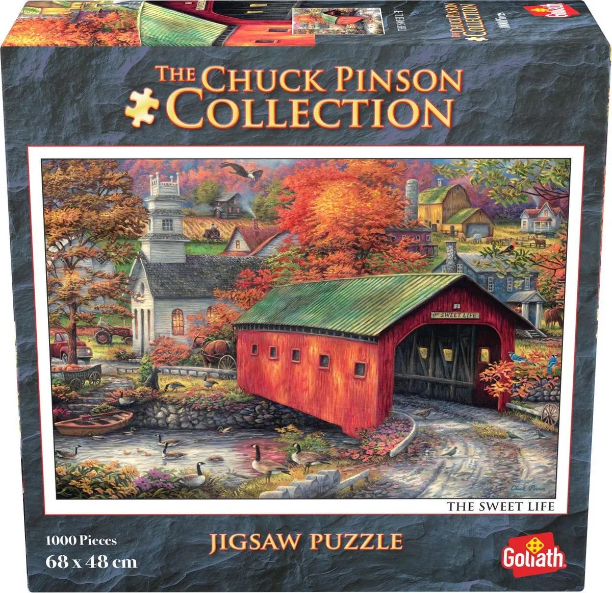 Goliath Chuck Pinson The Sweet Life Puzzel 1000 Stuks - Multicolor