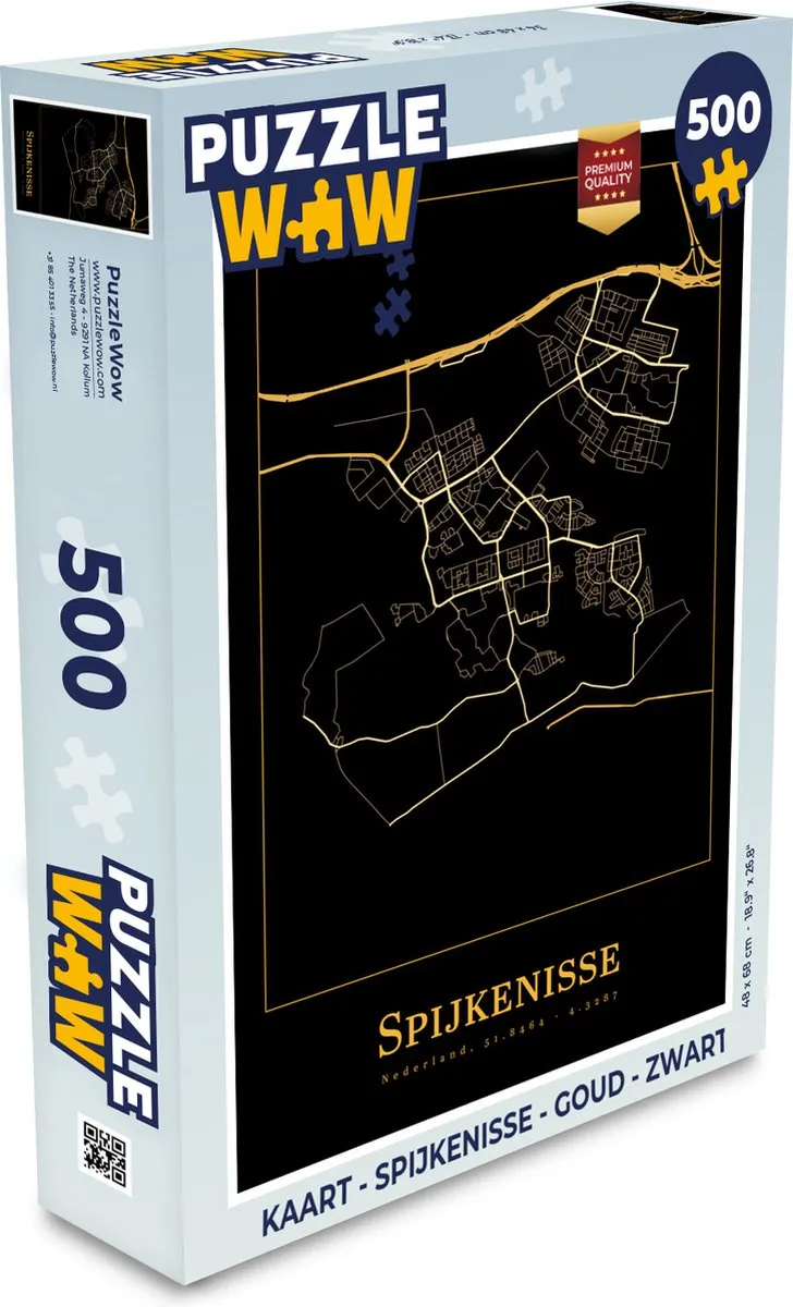 PuzzleWow Spijkenisse Legpuzzel 500 Stuks
