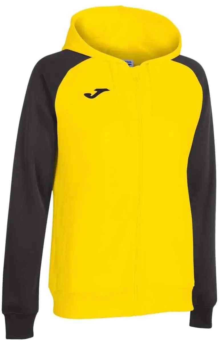 Joma Academy Iv Sweatshirt Met Rits Geel,Zwart XL Vrouw