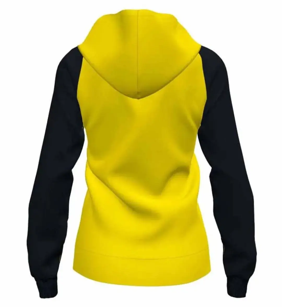 Joma Academy Iv Sweatshirt Met Rits Geel,Zwart XL Vrouw