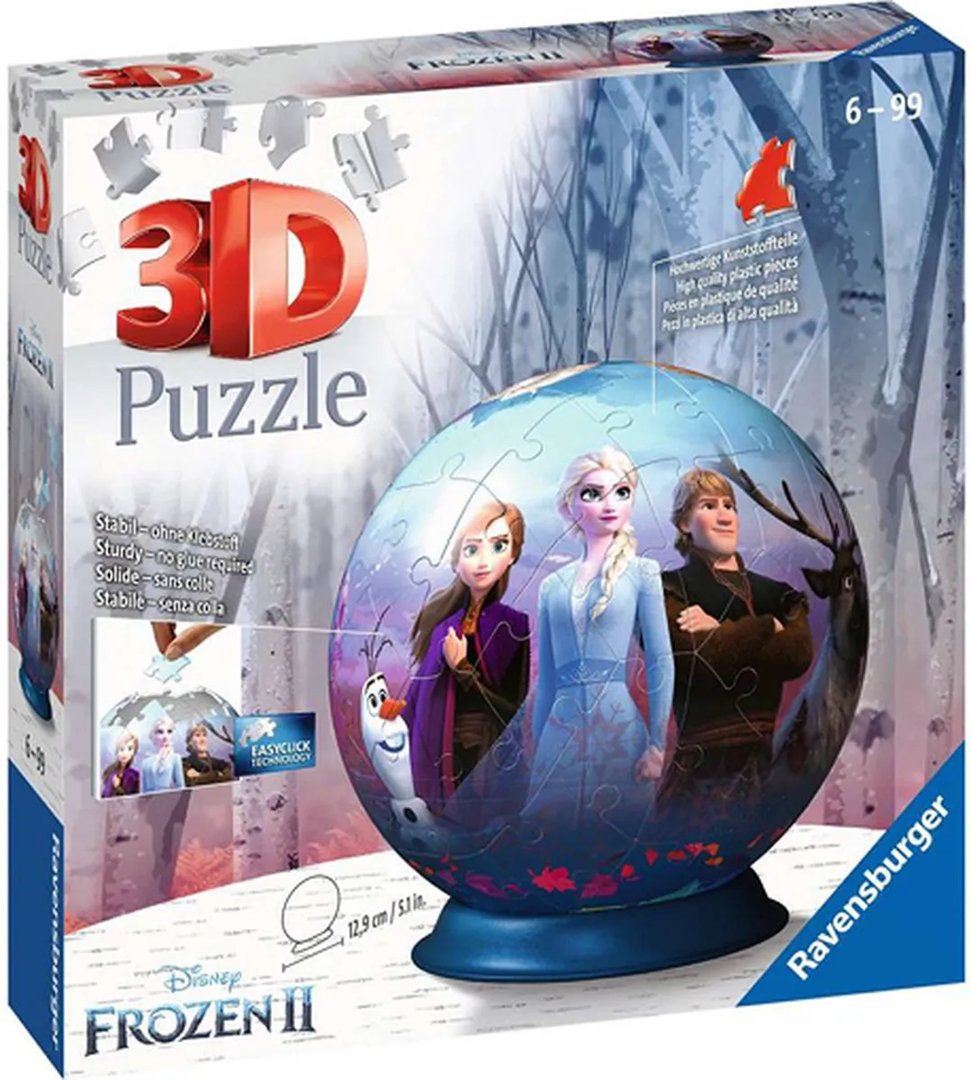Ravensburger Disney Frozen 2 Puzzleball 72 Stuks