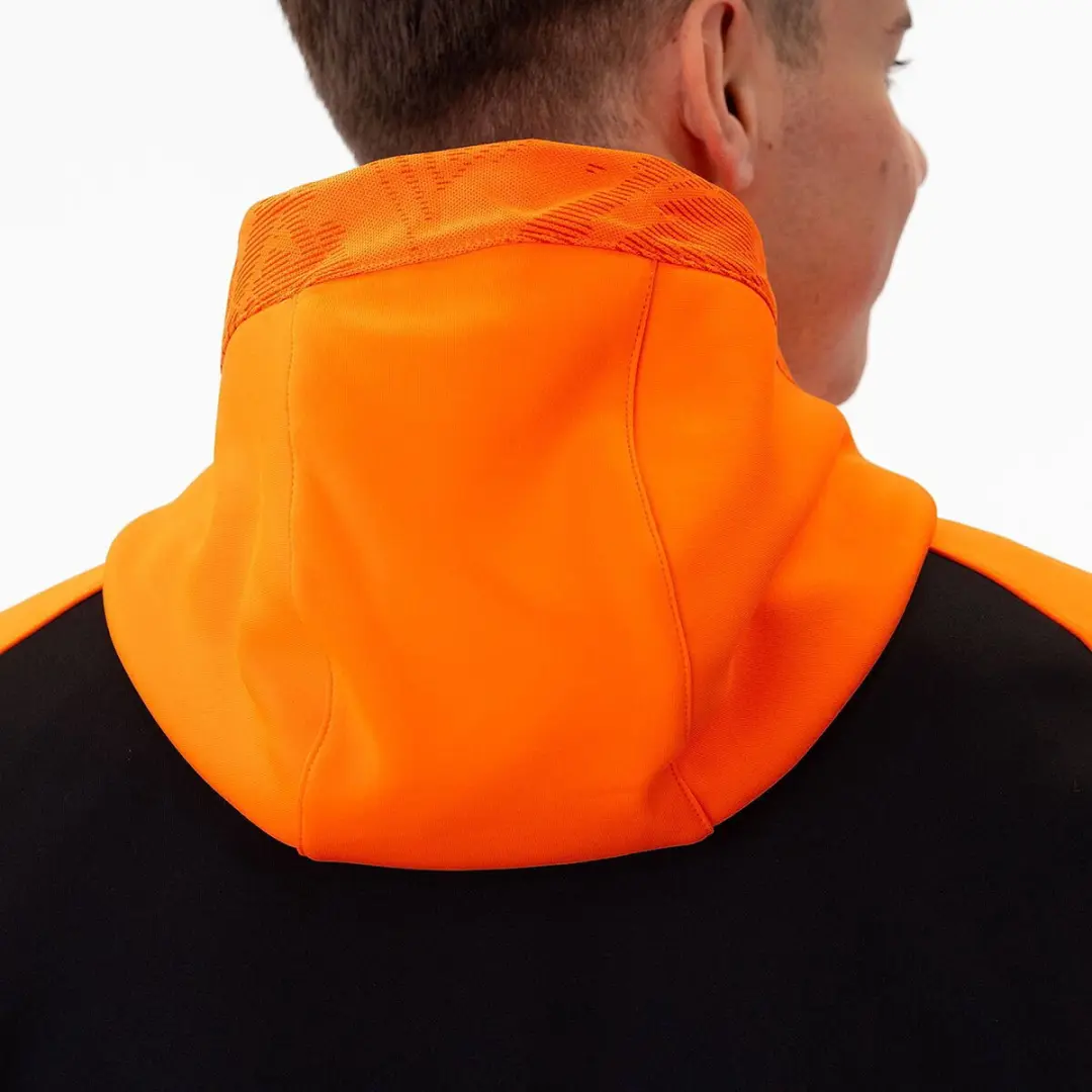 Jako Iconic Jas Heren - 4XL - Zwart/Fluo Oranje - afbeelding 4 van 6