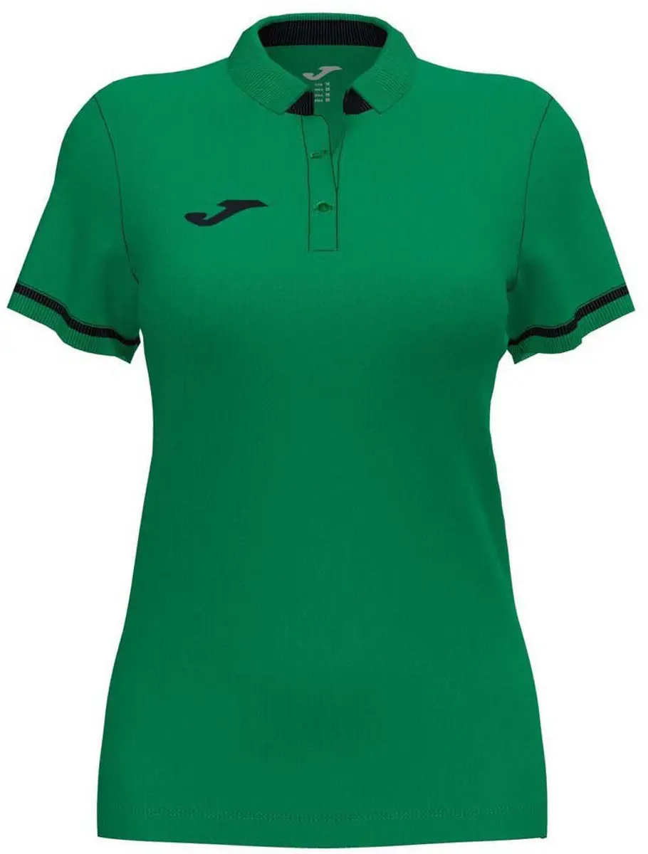 Joma Championship Vi Korte Mouw Poloshirt Groen S Vrouw