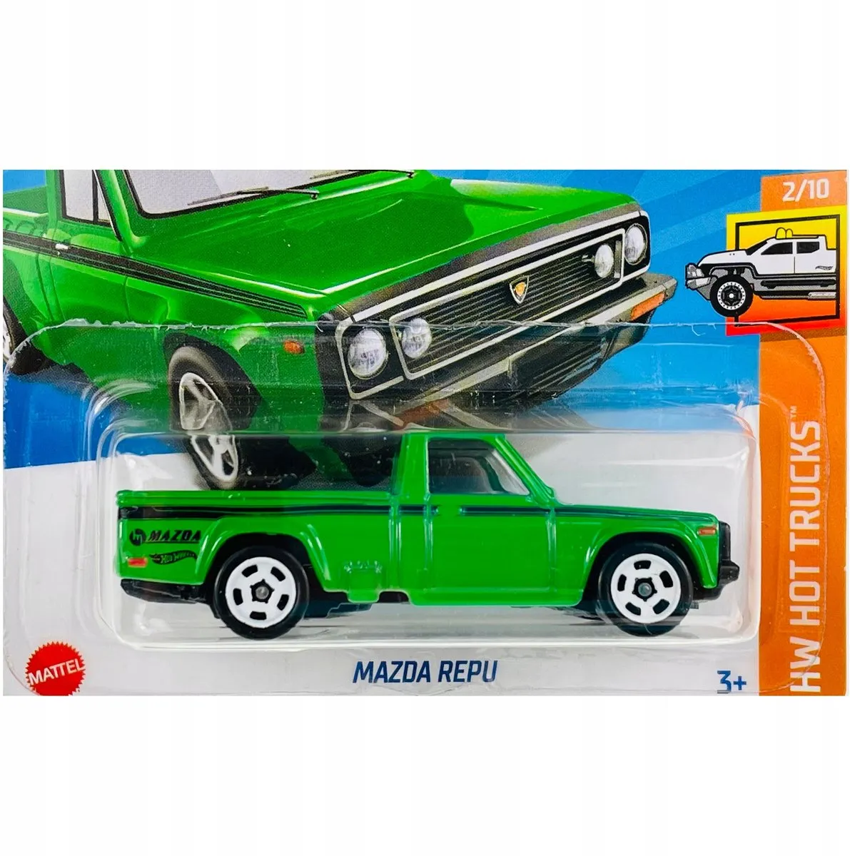 Hot Wheels Mazda Repu HCW82 - 1:64 - Groen - afbeelding 3 van 3