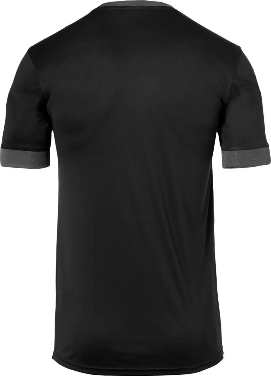 Uhlsport Offense 23 Shirt Kinderen - 152 - Zwart/Antraciet/Wit - afbeelding 5 van 6