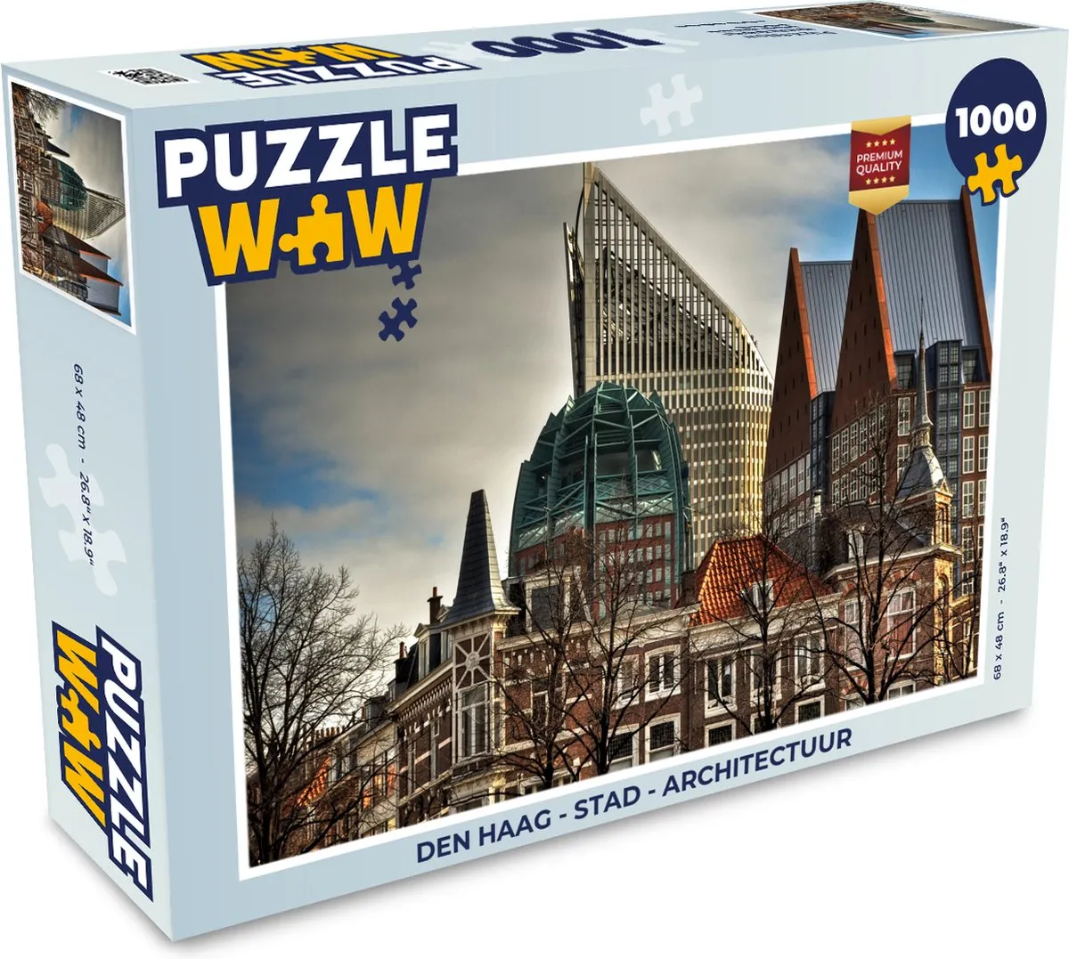 PuzzleWow Den Haag Legpuzzel 1000 Stuks
