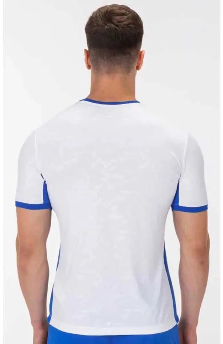 Joma Toletum II T-shirt 116/122 - Wit/Blauw - afbeelding 4 van 4