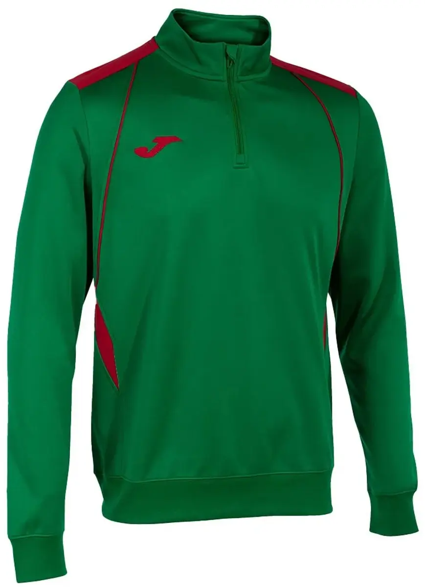 Joma Championship Vii Sweatshirt Met Halve Rits Groen XL Man