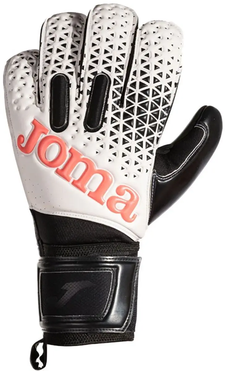 Joma Premier Keepershandschoenen 12 - Wit/Zwart/Fluor Coral - afbeelding 4 van 6