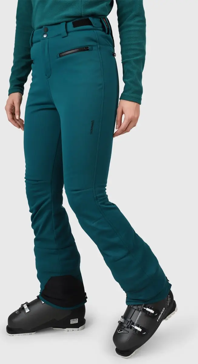 Brunotti Coldlake Dames Softshell Skibroek - Evergreen S - afbeelding 3 van 6