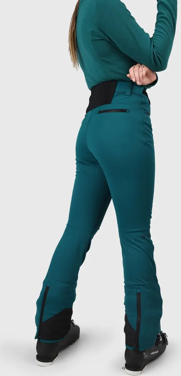 Brunotti Coldlake Dames Softshell Skibroek - Evergreen S - afbeelding 4 van 6