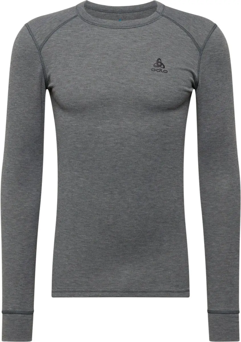 Odlo Shirt Ronde Hals Lange Mouwen ACTIVE WARM ECO GRIJS