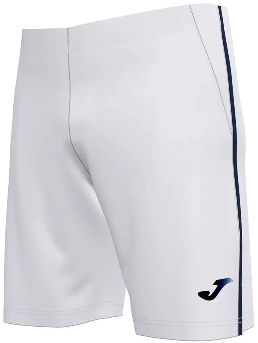 Joma Open III Korte Broek 146/152cm - Wit/Dark Navy - afbeelding 4 van 6