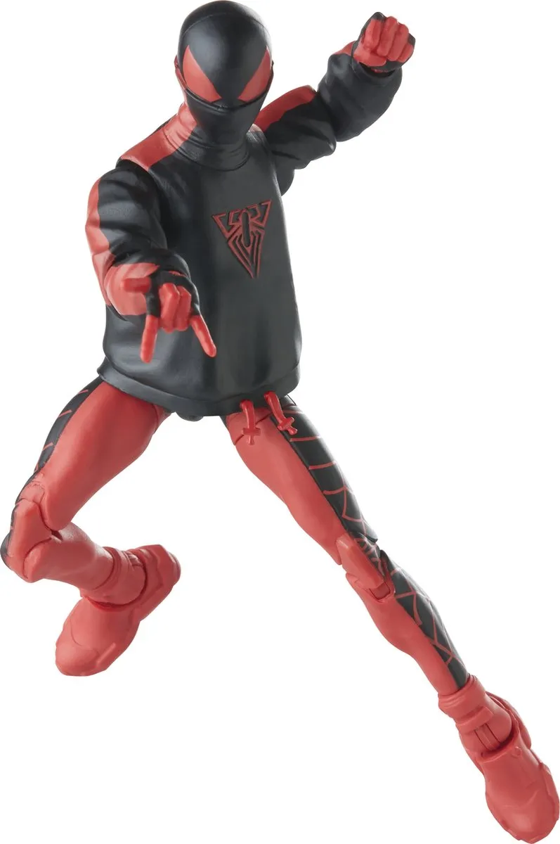 Hasbro SpiderMan Marvel Legends Retro Miles Morales Actiefiguur 15cm - Multicolours - afbeelding 4 van 6
