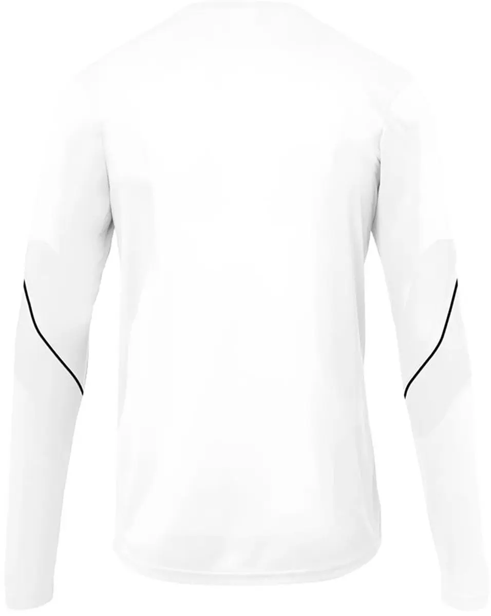 Uhlsport Stream 22 Voetbalshirt Lange Mouw Heren - Wit / Zwart | Maat: L