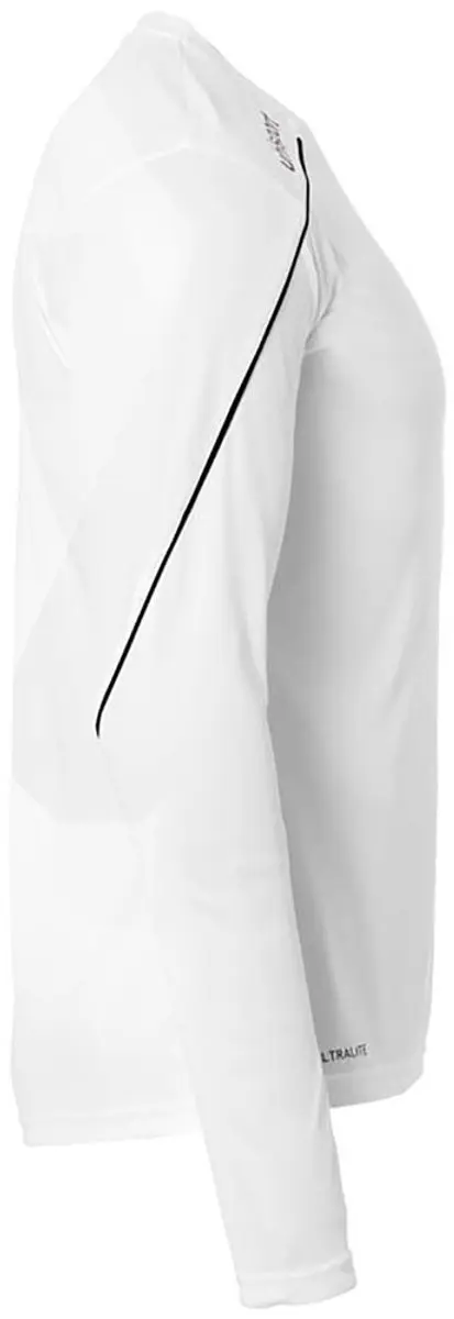 Uhlsport Stream 22 Voetbalshirt Lange Mouw Heren - Wit / Zwart | Maat: L