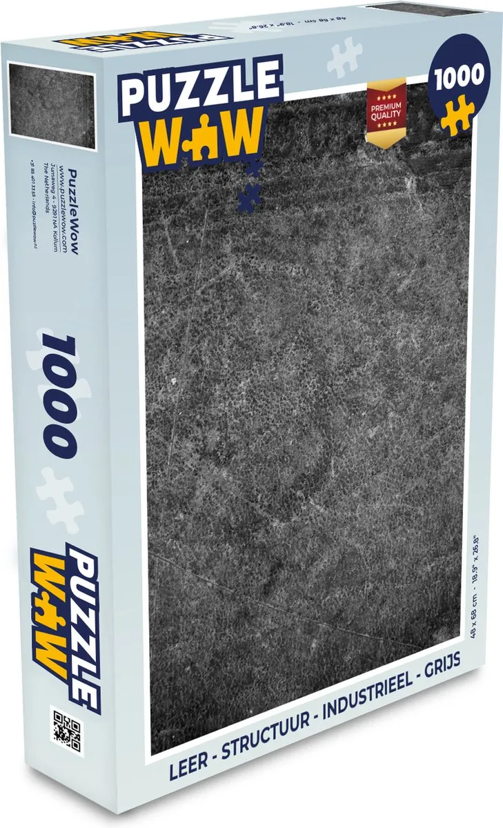 PuzzleWow Industrieel Legpuzzel 1000 Stuks - Multicolor
