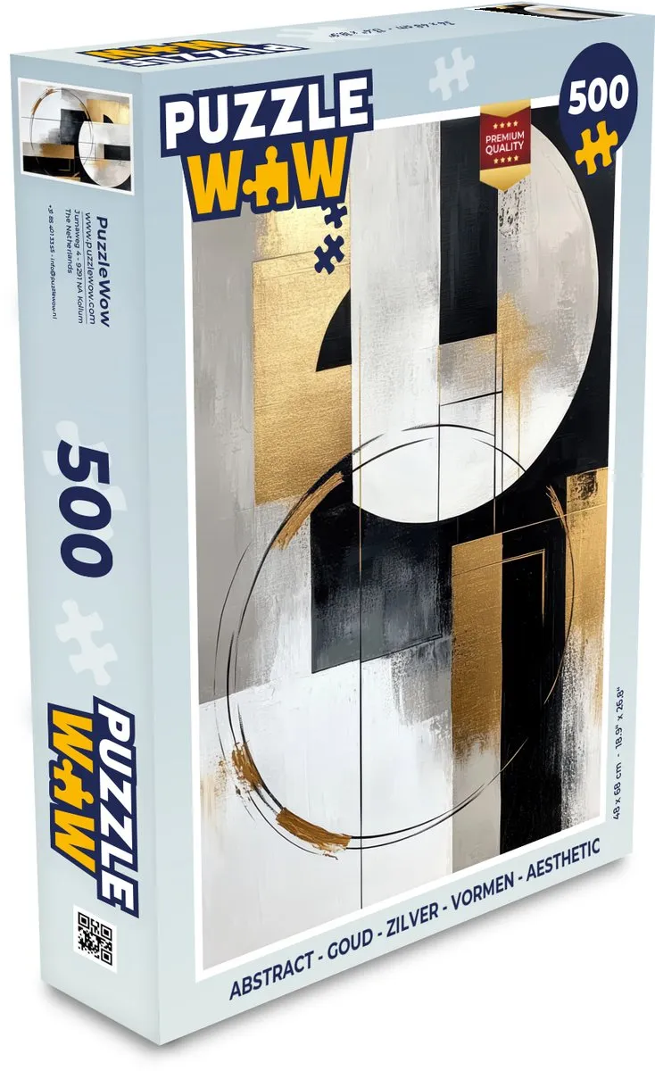 PuzzleWow Abstract Legpuzzel 500 Stuks