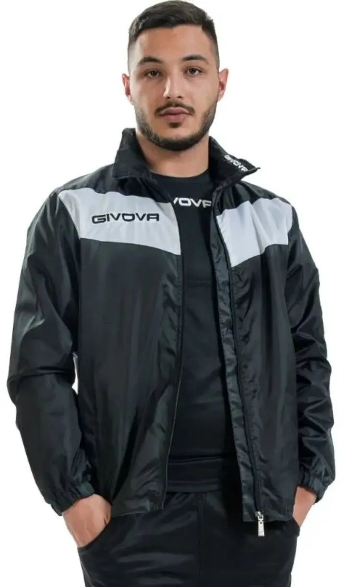Givova Rain Scudo Jas M - Wit/Zwart - afbeelding 3 van 4