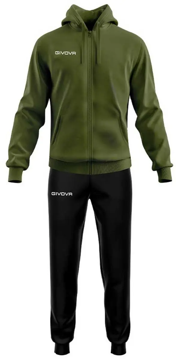 Givova King Trainingspak 3XL - Military Green/Black - afbeelding 2 van 3