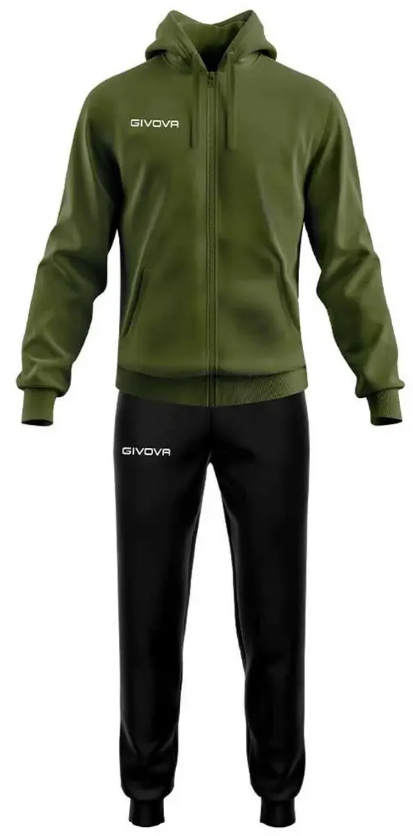 Givova King Trainingspak 3XL - Military Green/Black - afbeelding 3 van 3