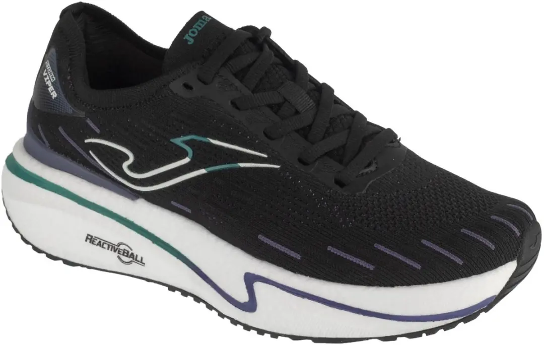 Joma Storm Viper Lady 26 RVIPLS, Vrouwen, Zwart, Hardloopschoenen, maat: 39