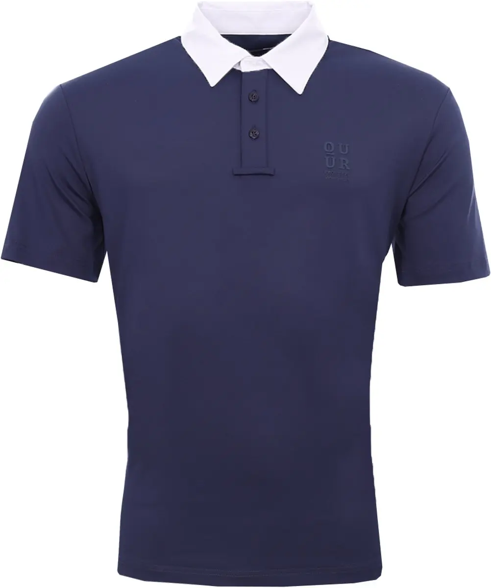 Quur Wedstrijdshirt Quur Qclassic Shortsleeve Men Donkerblauw