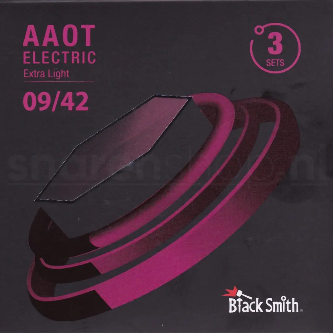 Blacksmith AANW-0942-3P Coated Elektrische Gitaarsnaren 9-42