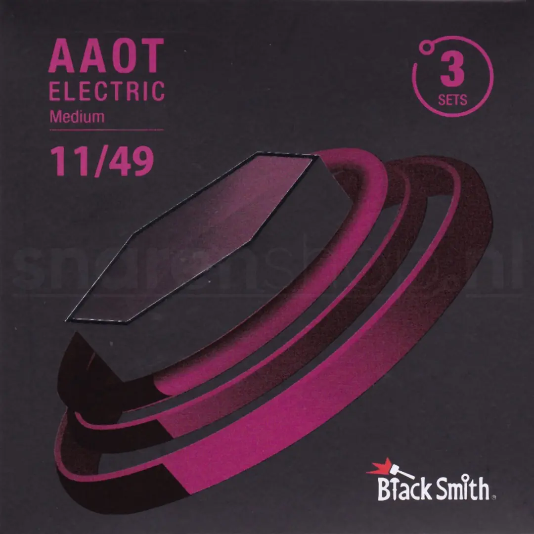 Blacksmith AANW-1149-3P Coated Elektrische Gitaarsnaren 11-49