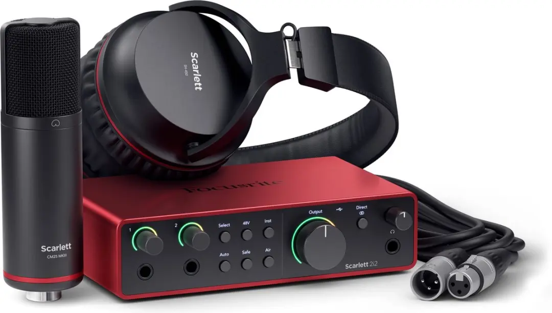 Focusrite Scarlett 2i2 Studio 4e Gen PCM0017720-000 Audio Interface
