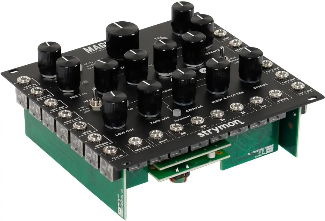 Strymon Magneto Four Head dTape Echo & Looper - Zwart - afbeelding 5 van 6