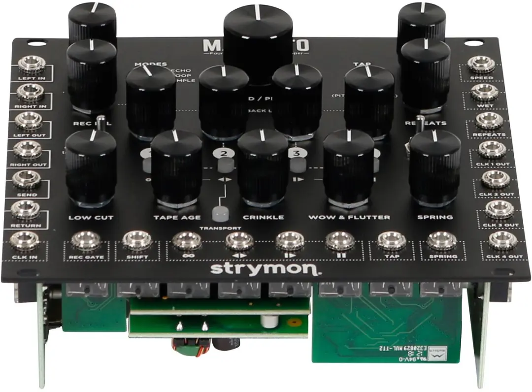 Strymon Magneto Four Head dTape Echo & Looper - Zwart - afbeelding 3 van 6