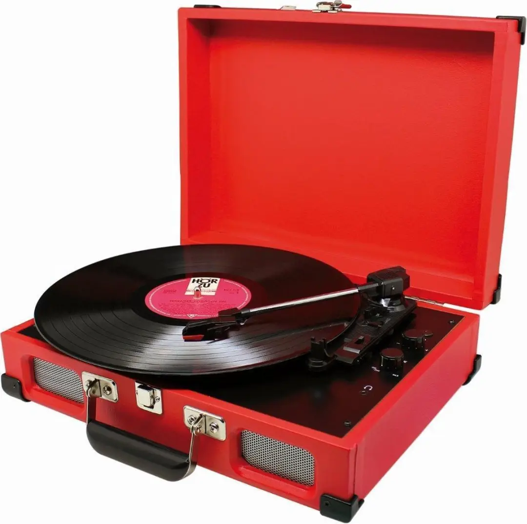 Soundmaster PL580RO Koffermodel Platenspeler