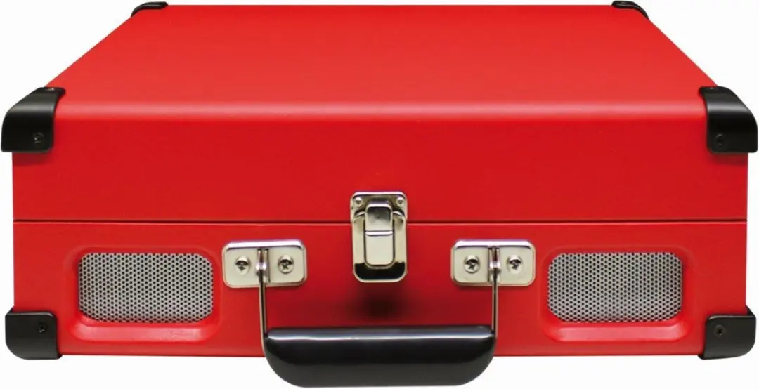 Soundmaster PL580RO Koffermodel Platenspeler - Rood
