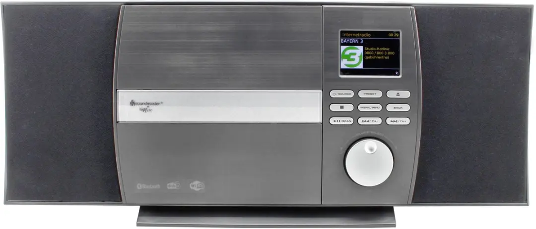 Soundmaster ICD1010AN Muziekcenter - DAB+ Bluetooth CD - Zwart