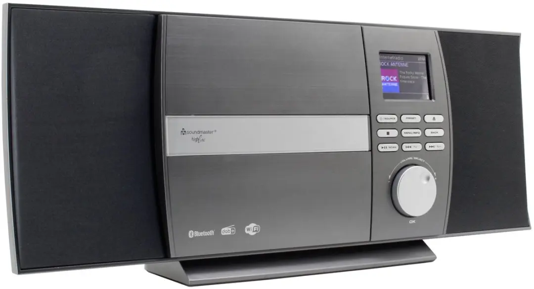 Soundmaster ICD1010AN Muziekcenter - DAB+ Bluetooth CD - Zwart