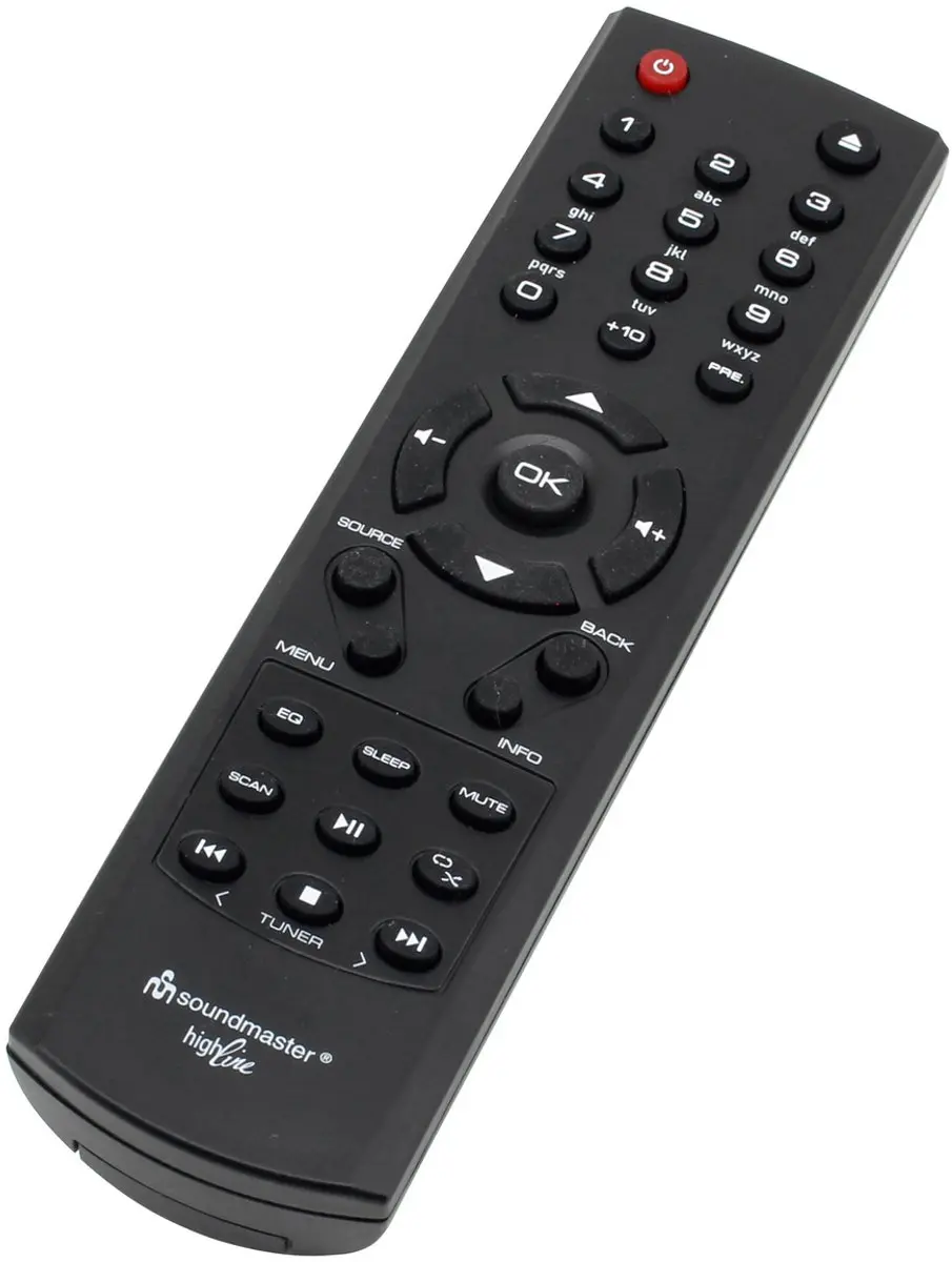 Soundmaster ICD1010AN Muziekcenter - DAB+ Bluetooth CD - Zwart