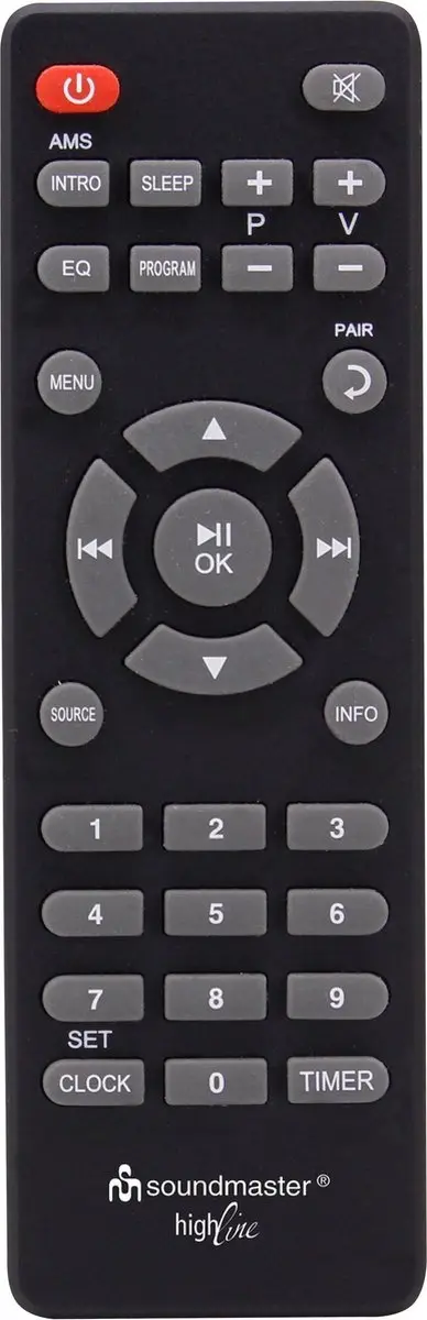 Soundmaster IR3500SW Internetradio - 16W - Zwart