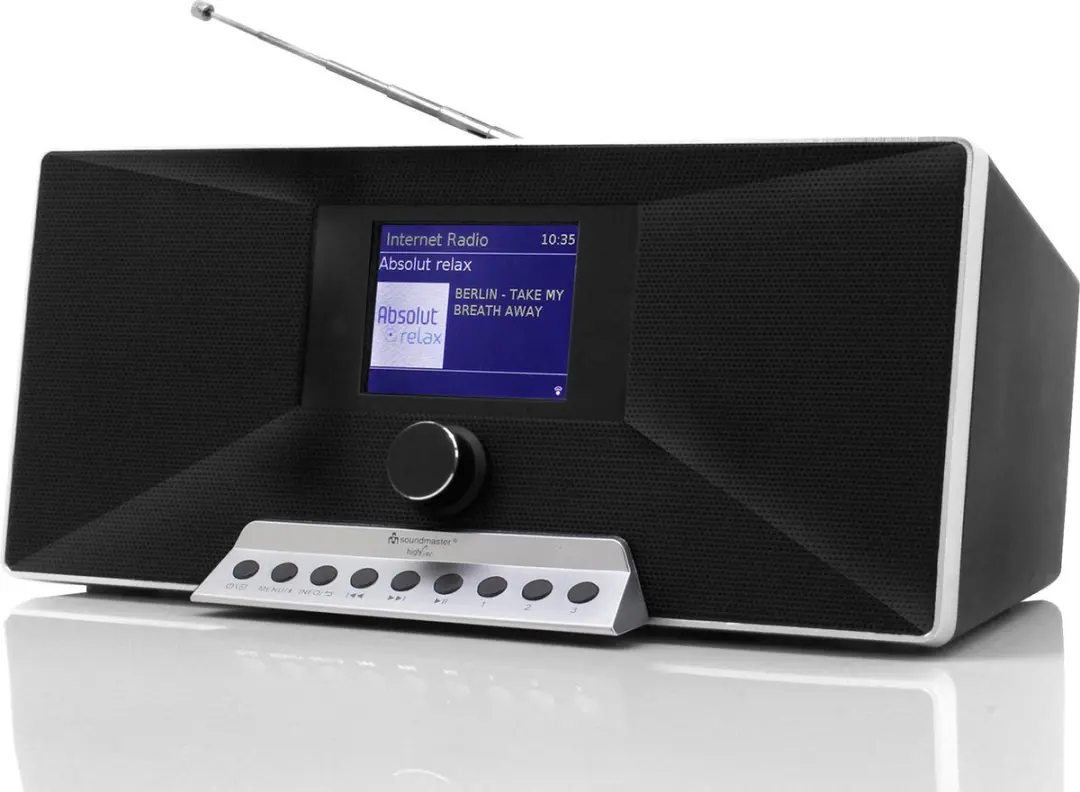 Soundmaster IR3500SW Internetradio - 16W - Zwart