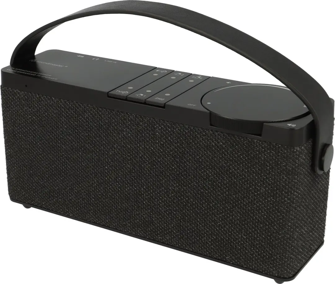 Soundmaster HORST TVL24SW Draadloze Stereoluidspreker - 5W - Zwart - afbeelding 2 van 6