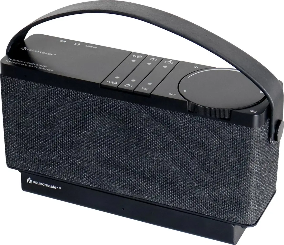 Soundmaster TVL24SW TV stem- en dialoogversterker „HORST“ Draadloze stereo l