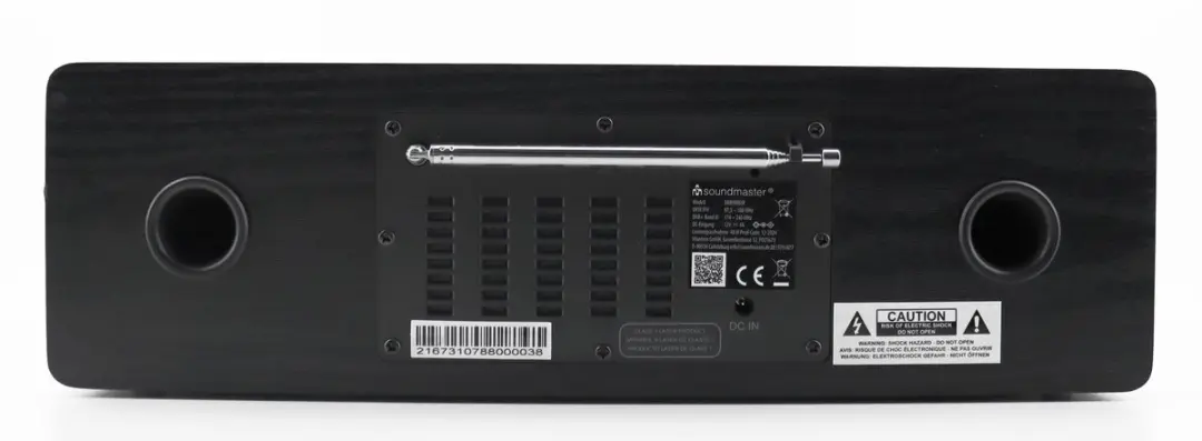 Soundmaster DAB980SW Muziekcenter - DAB+/FM/CD/Bluetooth - Zwart